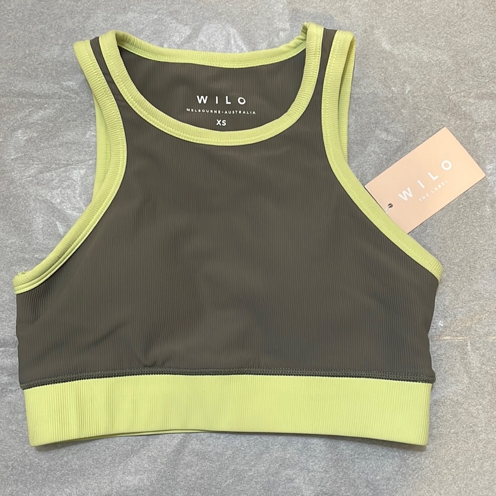 Wilo The Label Ribbed Sports Bra